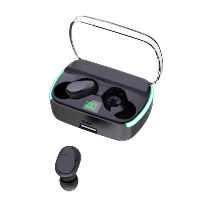 China Genuine Radio Earbuds Bluetooth V5.3 In-Ear Headphones Earbuds Charging Case IPX4 Waterproof Charging Earbuds LED Stereo Fast Power Display for sale