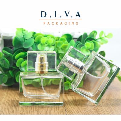 China New high-grade  glass perfume bottles 30ml for sale