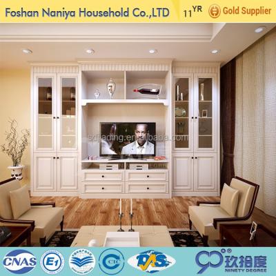 China PANEL TV Cabinet Wood Led TV Cabinet Wood LCD TV Cabinet Designs for sale