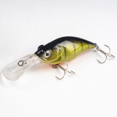 China Vivid Fish Action Bait Fishing Tackle Swimming Artificial Bath Hard Bait Unpainted Wobblers Lure Crankbait Fishing Empty Lure for sale