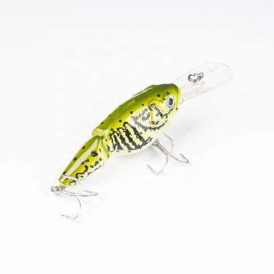 China Factory Directly Hot Selling Eco - Friendly Artificial Lifelike Hard Fish Lures Multi Jointed Fishing Lures for sale