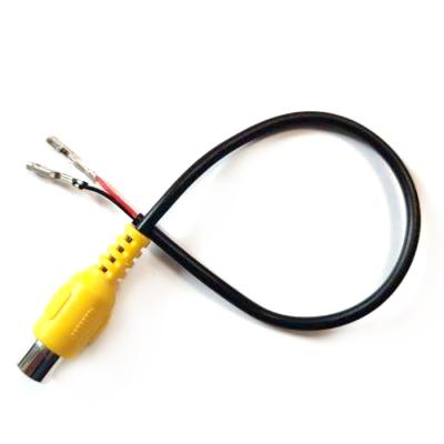 China Industry Single RCA Extension Cable RCA Video Input Female With Dupont Connector 2.54mm Pitch Crimp Terminal Compound Cable For Synchronization for sale