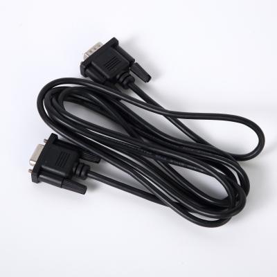 China COMPUTER rs232 9 pin male to female serial converter, 5m, 10m, 1.5m, 3m, 9 pin PC converter, computer supplement cable for sale