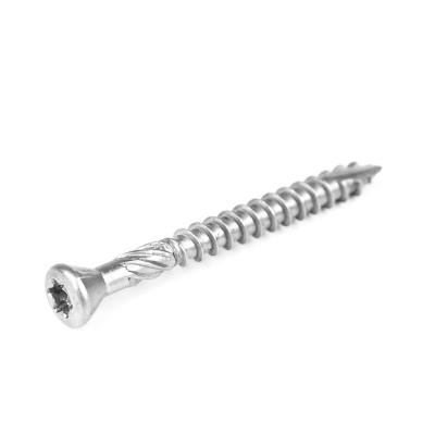 China Plain Finish Round Head Wood Deck Screw Chipboard Screws Tornillos Para Metal for Metal for sale