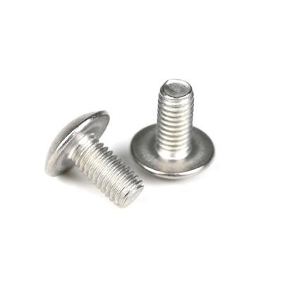 China Flat Undercut Head Style Stainless Steel Metal Truss Phillips Cross Recesse Machine Screw for sale