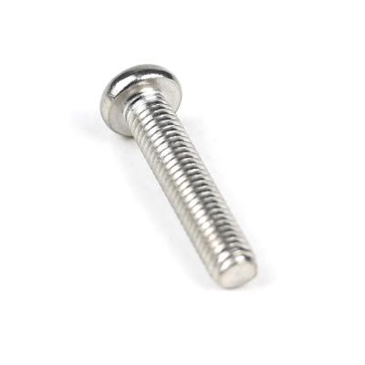 China SUS304 Thread Cutting Pan Head Torx M5 X 20mm Machine Screws for Shelving ZINC Finish for sale