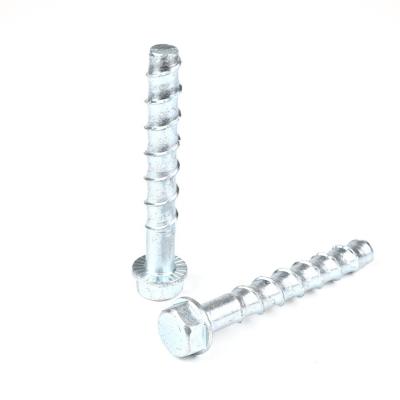 China Customizable Hex Head Self Drilling Concrete Screws for Heavy Duty Concrete Fixing for sale