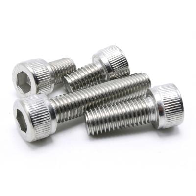 China Plain Finish Stainless Steel 304 A2-70 Hex Socket Head Cap Bolt for Construction for sale