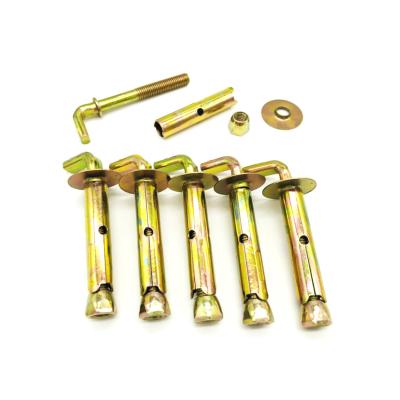 China Secure Fixing with Zinc Plating Carbon Steel Water Heater Expansion Anchor Hook Screw for sale