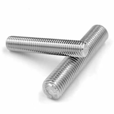 China M8 M10 M30 M39 M64 Plain Stainless Steel Threaded Rods Stud Bolt for sale