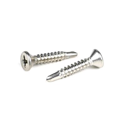 China Steel Phillips Cross Recess Countersunk Flat Head Self Drilling Screw for Metal Fastening for sale