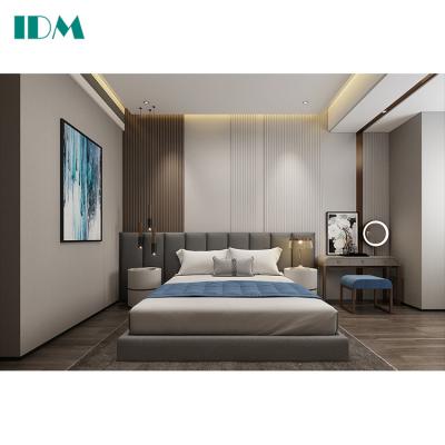 China OEM Custom Lightweight Luxury Beds Mansion Villa Furniture Design Prefab House Postmodern Luxury for sale