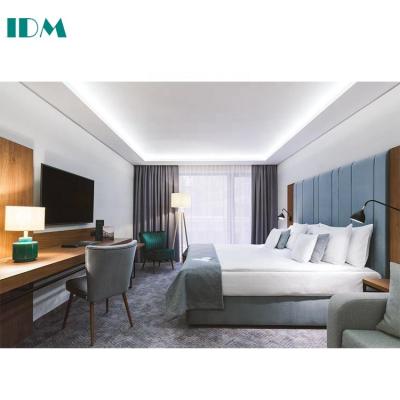 China New Design PANEL IDM-385 2019 Hotel Bedroom Suite Furniture Custom Marriot Hotel Furniture For Sale for sale