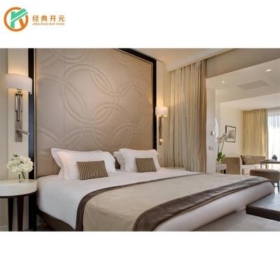 China IDM-255 PANEL Presidential Suite Luxury 5 Star Hotel Bedroom Furniture Package Manufacturer for sale