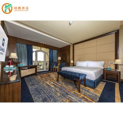 China IDM-340 PANEL Boutique Bed Room Furniture Set Modern Luxury Hotel Bedroom for sale