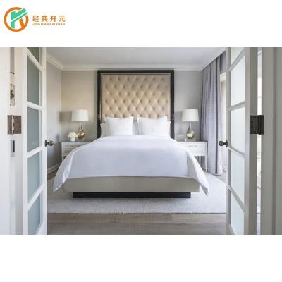 China IDM-344 PANEL modern hotel apartment bed room furniture for sale for hotel bed bedroom for sale