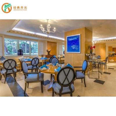 China IDM-350 China Supplier Solid Wood Custom Restaurant Table and Chair Set Restaurant Furniture for sale