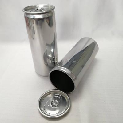 China 330ml smooth recyclable empty aluminum can for beverage packaging for sale