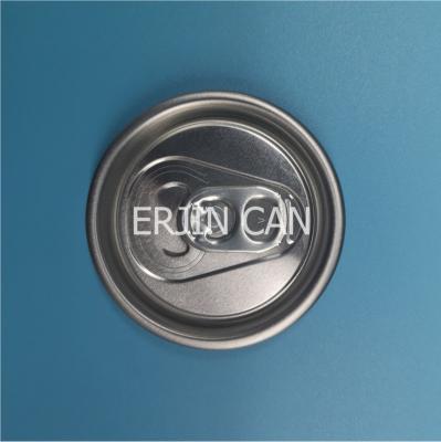 China Non Refillable Empty Aluminum Can Lids Aluminum Ends 202 DRUNK B64 for sale