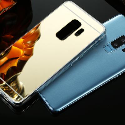 China Plating Mirro TPU Ladies Cell Phone Cover For OPPO A83 F9 F11Pro A7 TPU Rose Gold Mirror Finish Phone Case for sale