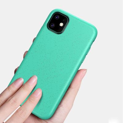 China Hot Sale Degradable For iphone 11 Case Eco-Friendly For iPhone 11 pro Max Biodegradable Phone Case for sale