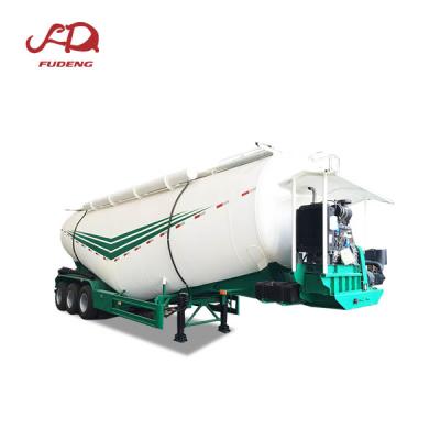 China bulk cement tanker trailer china 3 axles trailer 40 ton 50 ton 60 ton capacity bulk cement tanker semi trailer for sale for sale