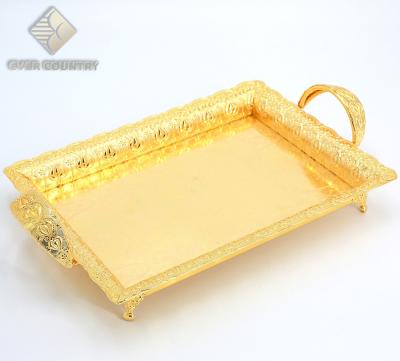 China Sustainable Luxury Household Gold Server Decorative Square 14