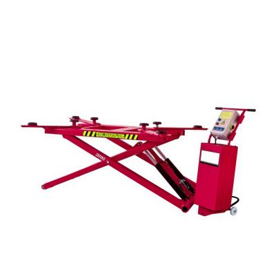 China 2.8 Ton Medium Rise Scissor Lift Mid Electric Open Manual To Open Car Vehicle Medium Scissor Jack 3500kg/4000kg 7800lbs/9000lbs for sale