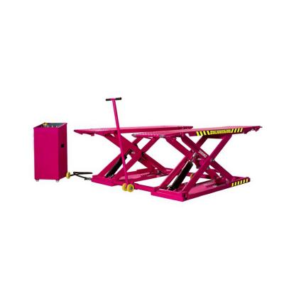 China high quality hydraul scissor lift mid rise scissor lift vehicle car ramp 1m 3t 4t capacity electric pneumatic open 3000kg(6800lbs)/4000kg(9000lbs) for sale