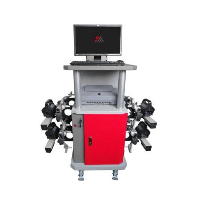 China All lifts factory direct sales of high quality easy to use mobile car CCD four-wheel alignment for sale