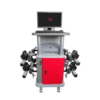 China All Lifts Car Wheel Aligner Tire Switch Wheel Balancer Combined Vehicle Wheel Alignment Machine for sale