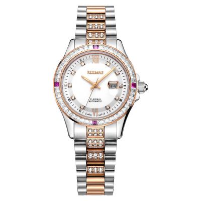 China RUIMAS 6740 Non-Specific Sapphire 5atm Water Resistant Automatic Women Watch Custom Logo Stainless Steel Watches for sale