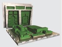 China EPS Box Block Shape Molding Polystyrene EPS Foaming Mould Verpakkingsproduct Mould Te koop
