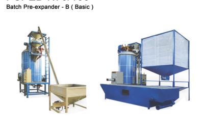 China Automatic Batch Pre Expander Foam Making Machine With Ce Production Line for sale