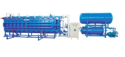China Foam Block Horizontal Building EPS Brick And Block Making Machine Manufacturing for sale