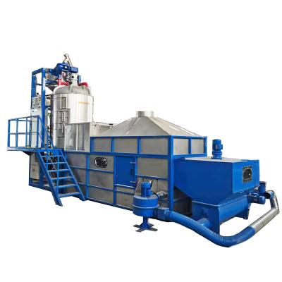 China Batch Polystyrene EPS Pre Expander Machine 7380x3000x4500mm for sale