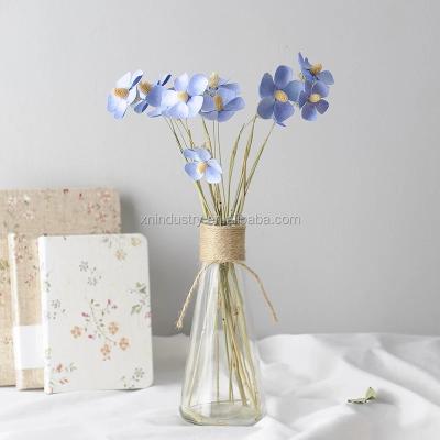 China Natual Touch Hot Sale Flower Decoration Naturally Beautiful Dried Flower Violet for sale