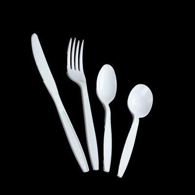 China Christmas Restaurants Plastic Biodegradable Disposable Tableware for sale