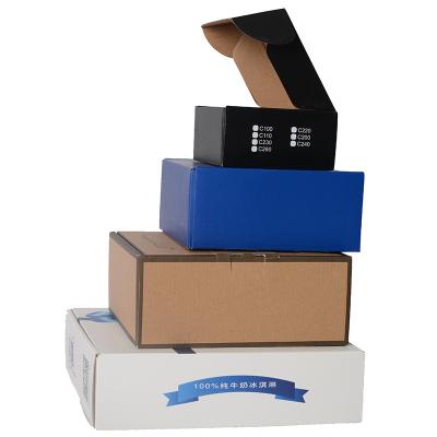 Chine Recyclable Factory Wholesale Packaging Boxes Corrugated Shipping Boxes Mailer Box Custom With Logo à vendre