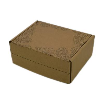 Chine Handmade Packaging Custom Printed Shipping Boxes Shape Promotion Corrugated Box à vendre