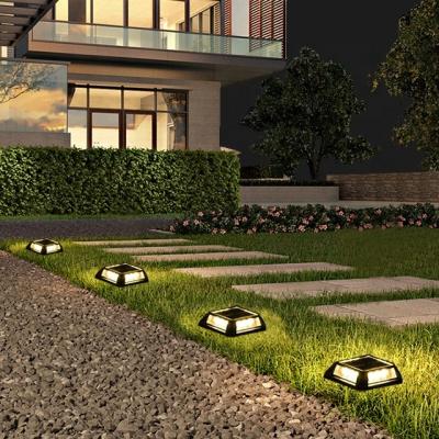 China Garden LED Small Square Outdoor Mini Garden Solar Lawn Light for sale