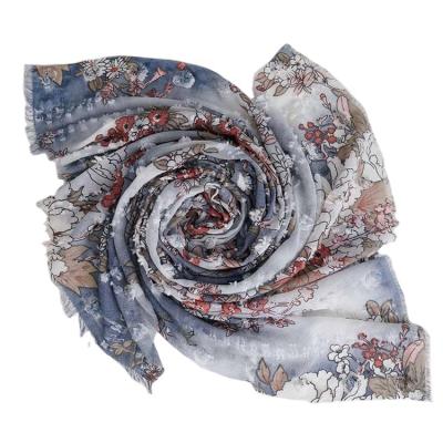 China Everyday Polyester Printed Muslim Women And Pakistani Kids Scarf for sale