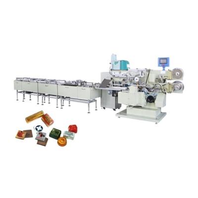 China Snack Factory Chocolate Fold Wrapping Packaging Machine for sale