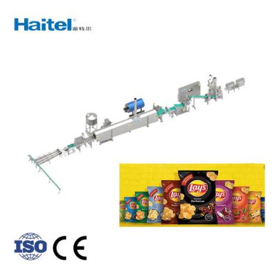 China food & Full Automatic Beverage Factory Potato Chips Production Line Machine for sale