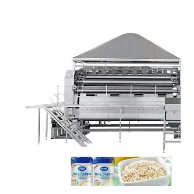 China Automatic Oatmeal Rice Powder Haitel Oats Flakes Processing Machine for sale