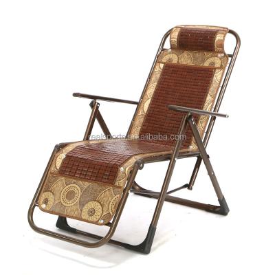 China Beach Weightless Portable Folding Lounge Chair with Utility Pillow and Tray Adjustable Folding Recliner Chair for sale