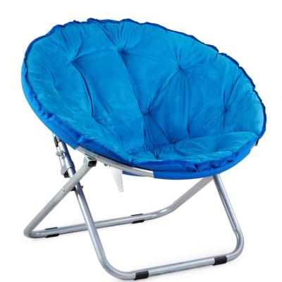 China Sofa Sun Lounger Round Moon portable outdoor comfortable fold up chairs for sale