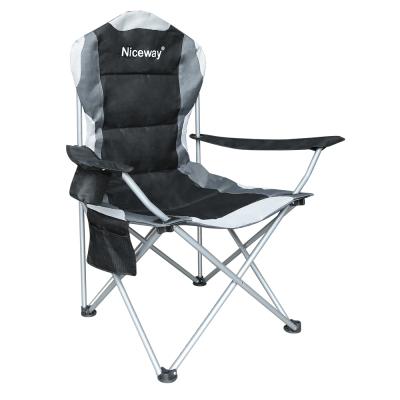 China Single Folding Heavy Duty Camping Chairs For Heavy Back People Support 300 Pounds for sale