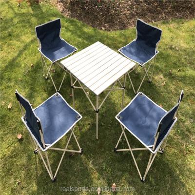 China Niceway Portable Foldable Picnic Table and Chairs 5 Set for Outdoor Family Camping Beach Party for sale