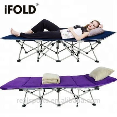 China Outdoor Resistance Folding Bed For Camping Bed And Chair Cheap General Use Lightweight Folding Beach Chair for sale